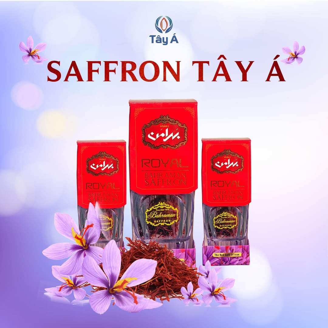 Saffron Bahraman chính hãng nhập khẩu bởi công ty Tây Á