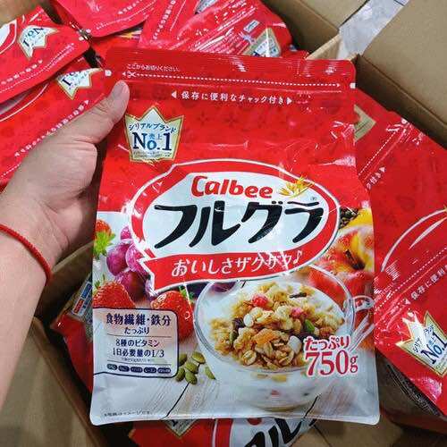 Ngũ cốc Trái cây Calbee Nhật Bản