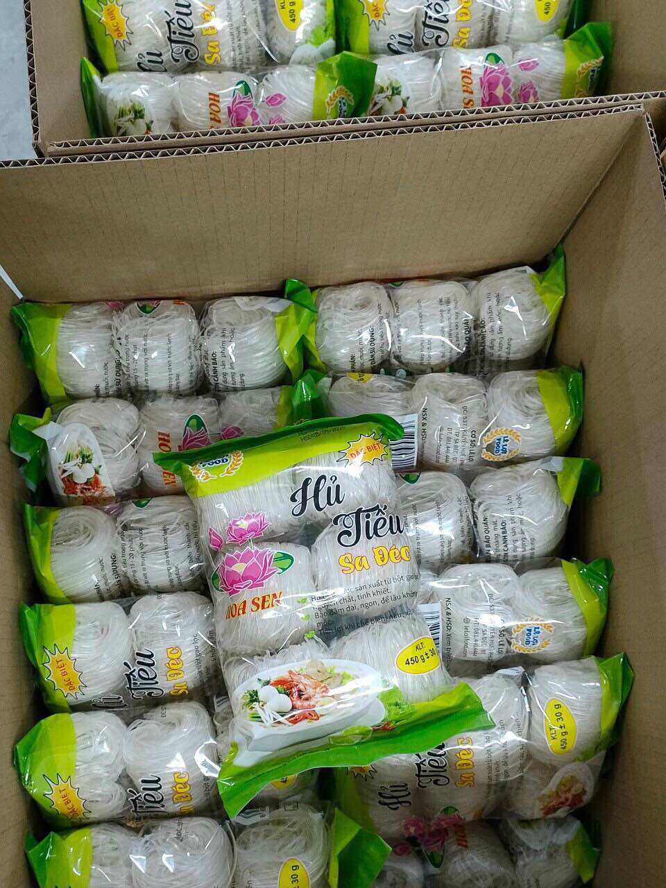 Hủ Tiếu Khô Lọc Sa Đéc (450G-500G).