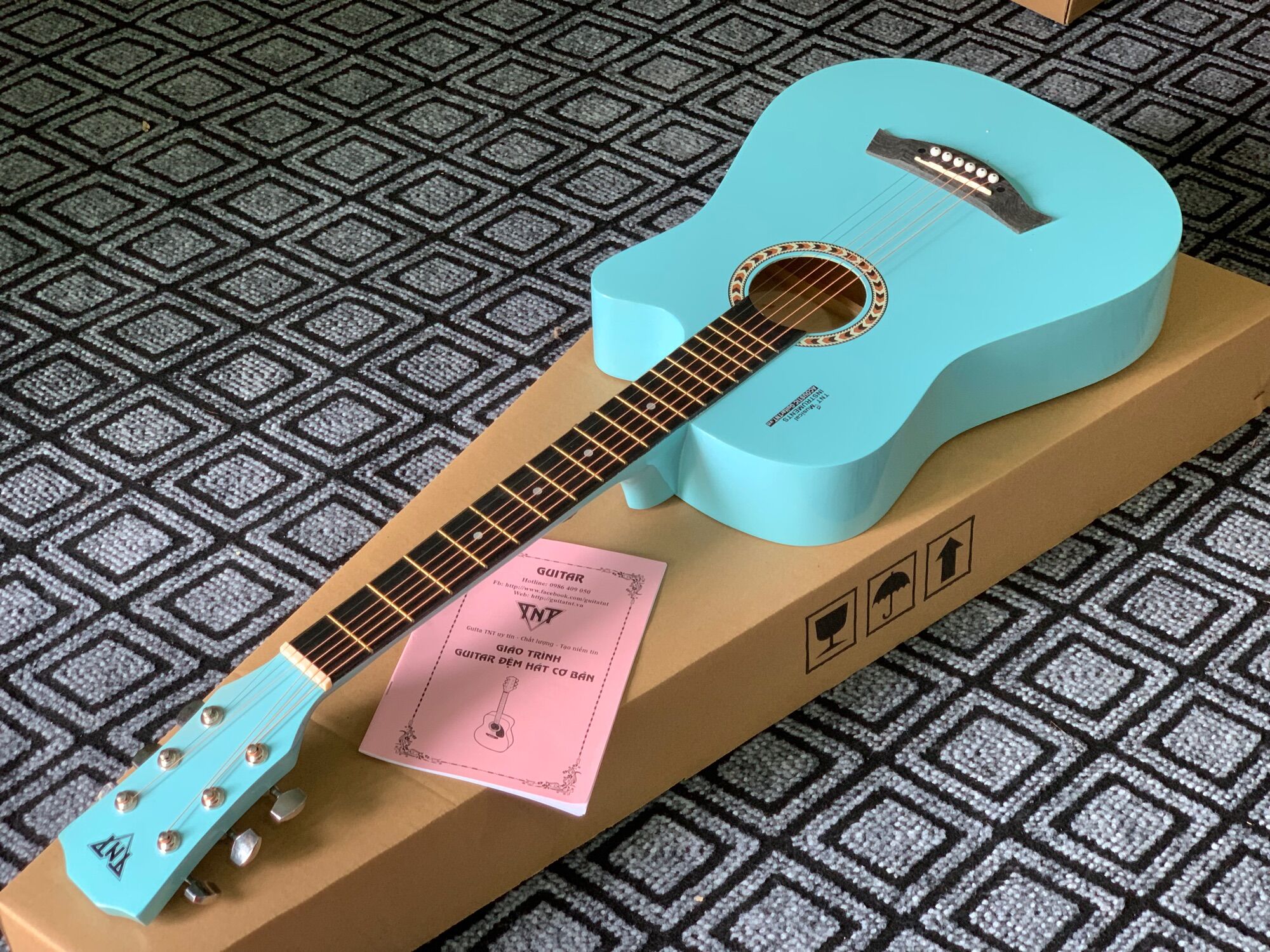 Đàn guitar acoustic Đàn T70 size 38 dài 96cm