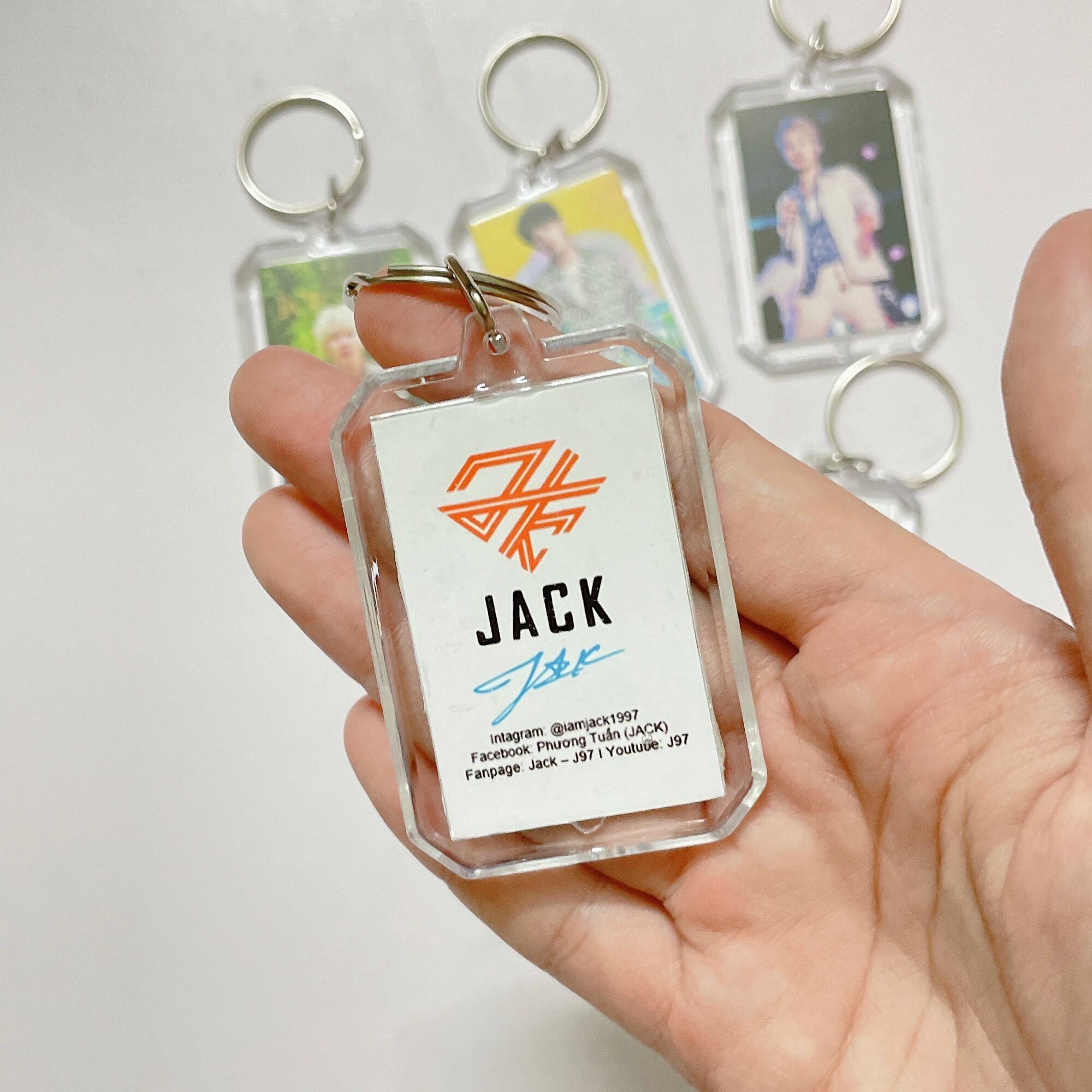[HCM]Móc khóa Jack J97 đom đóm family đáng yêu