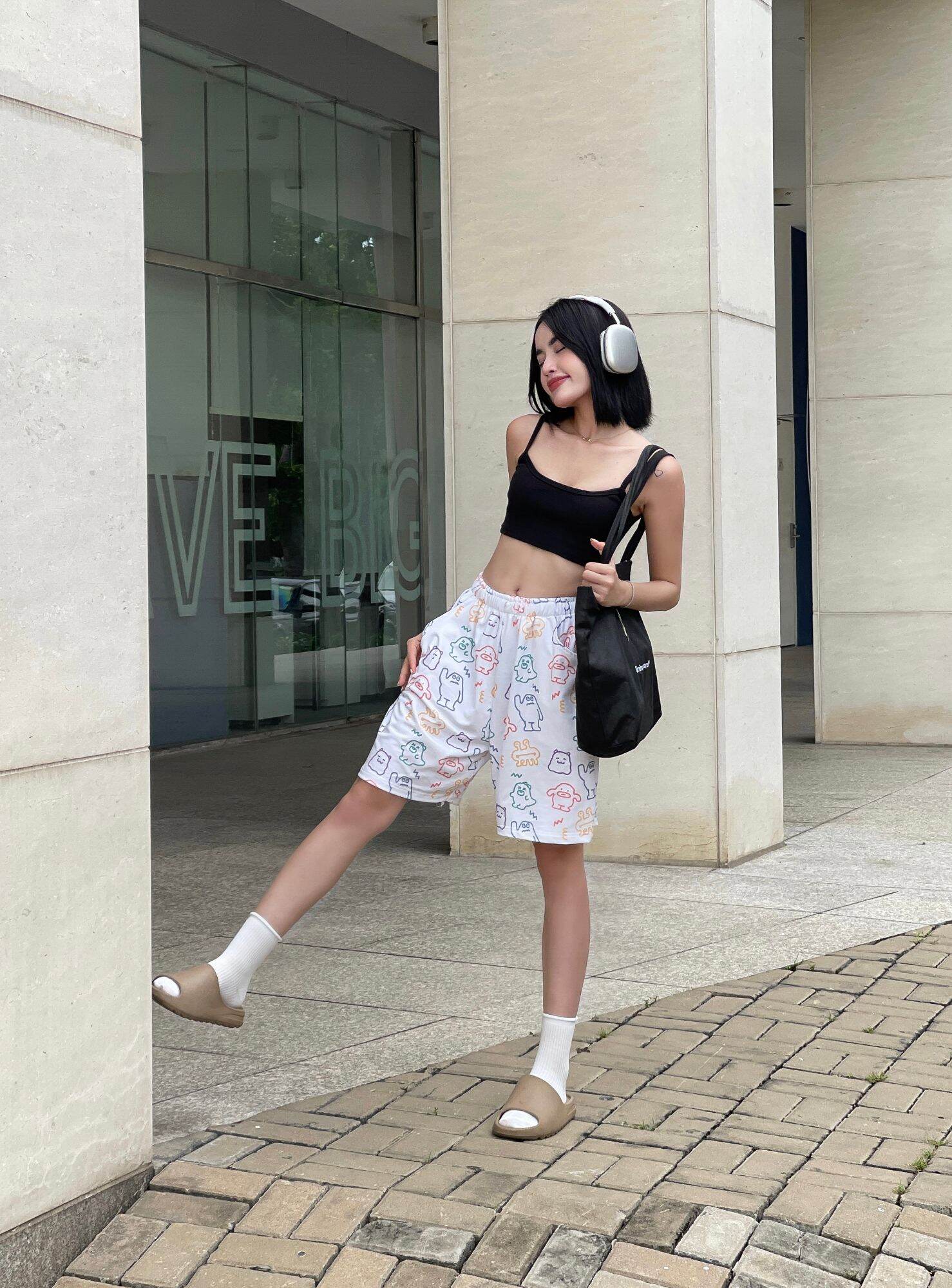 [STICKER SHORTS] - [KHÁCH VUI LÒNG IB MÉOW ĐỂ CHỌN MẪU] - quần short hoạ tiết - Made by Méow