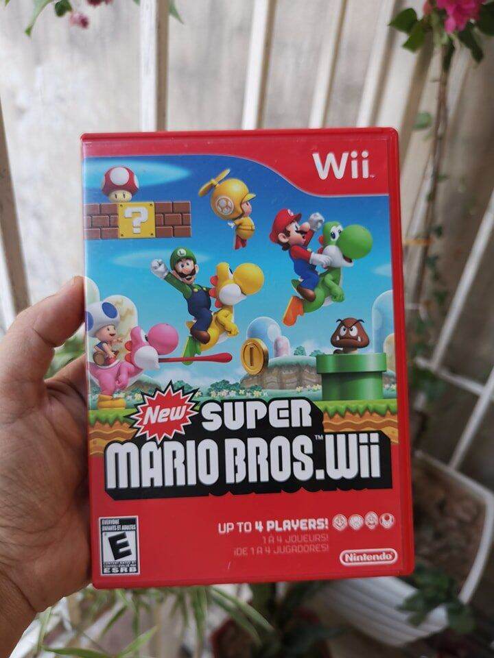 Đĩa game Wii Super Mario xịn hệ US