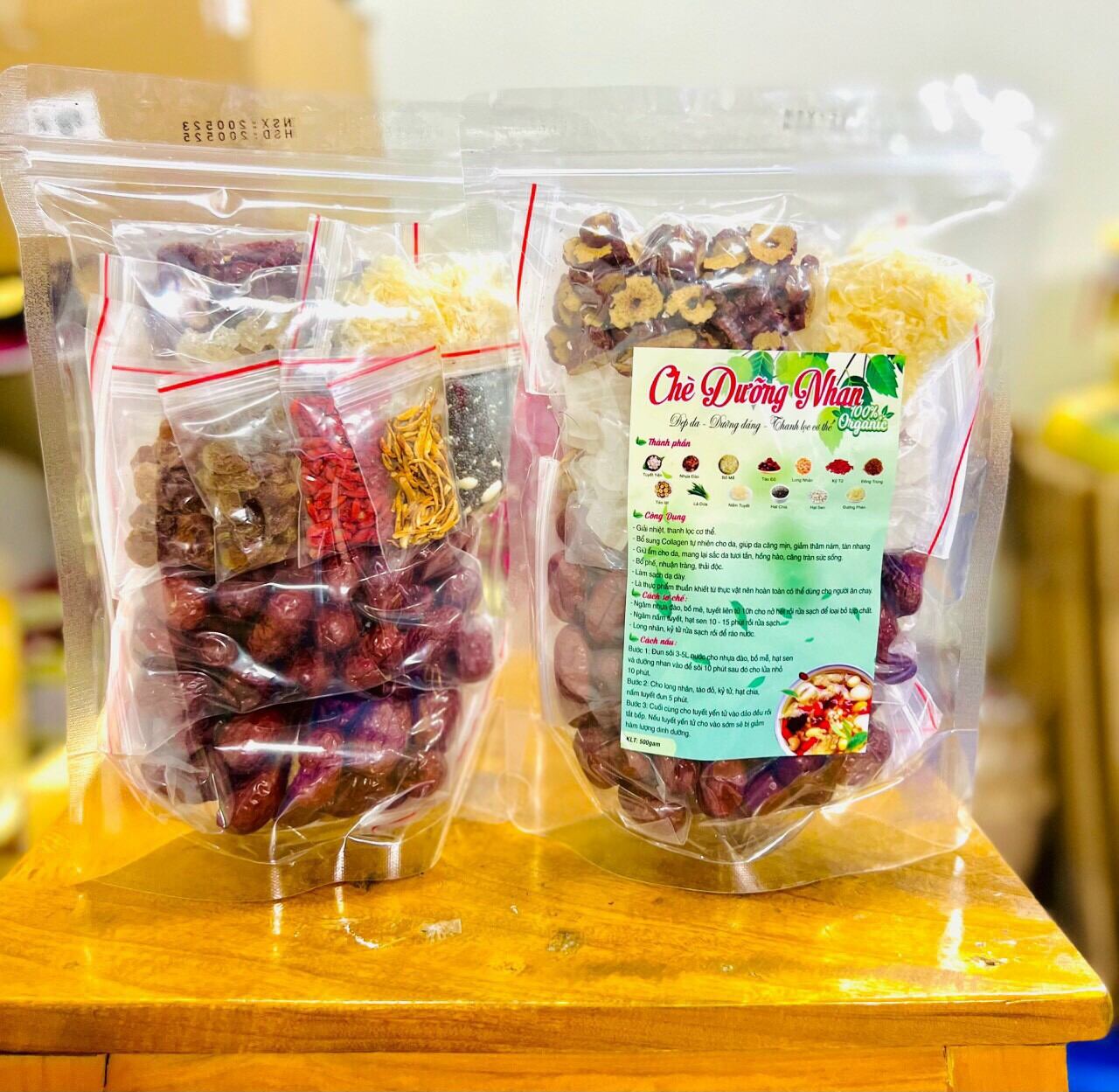 CHÈ DƯỠNG NHAN 14 vị  400gr