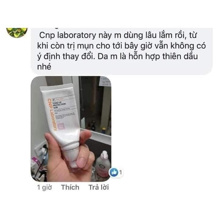 Kem chống nắng 𝐂𝐍𝐏 𝐓𝐨𝐧𝐞-𝐔𝐩 𝐏𝐫𝐨𝐭𝐞𝐜𝐭𝐢𝐨𝐧 𝐒𝐮𝐧 𝟒𝟐+++