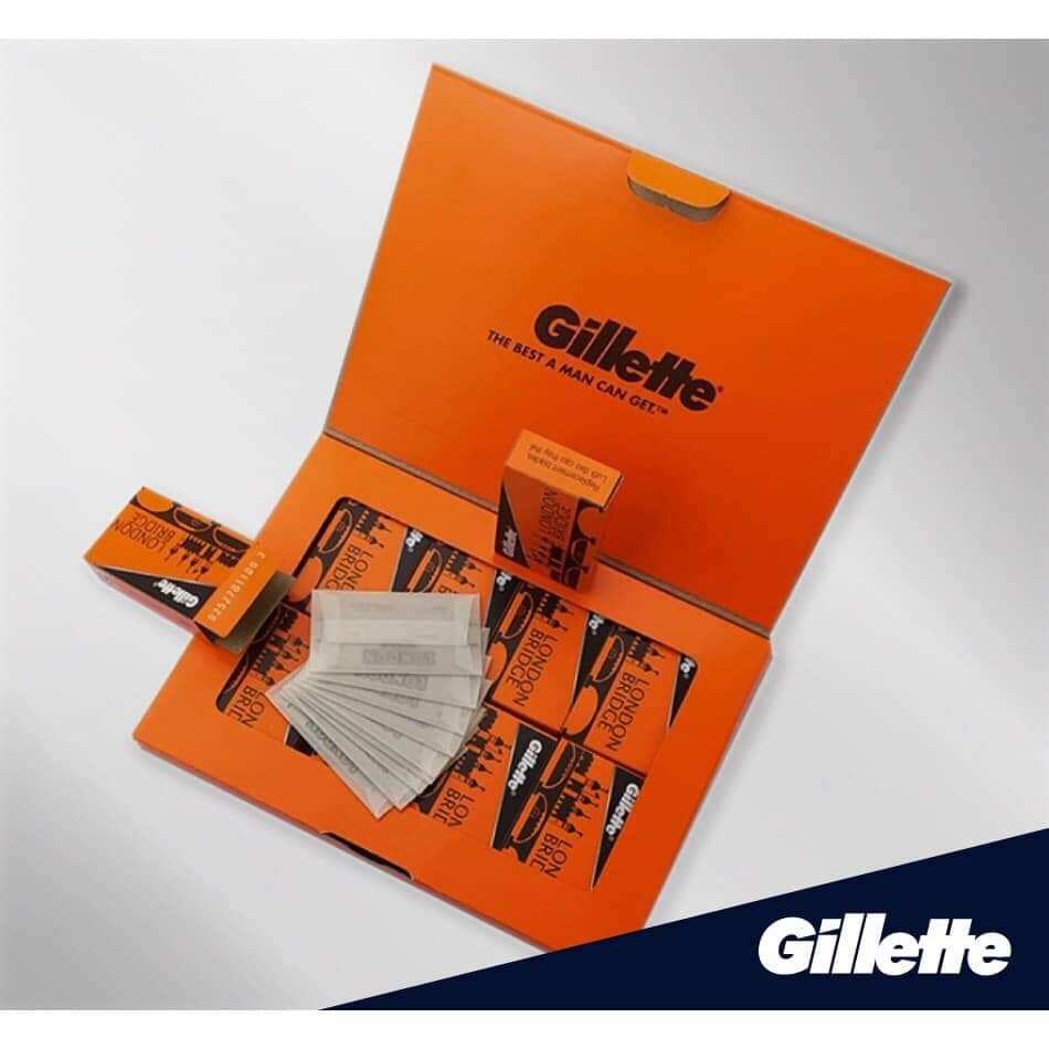 Lưỡi dao  cạo râu  Gillette  London