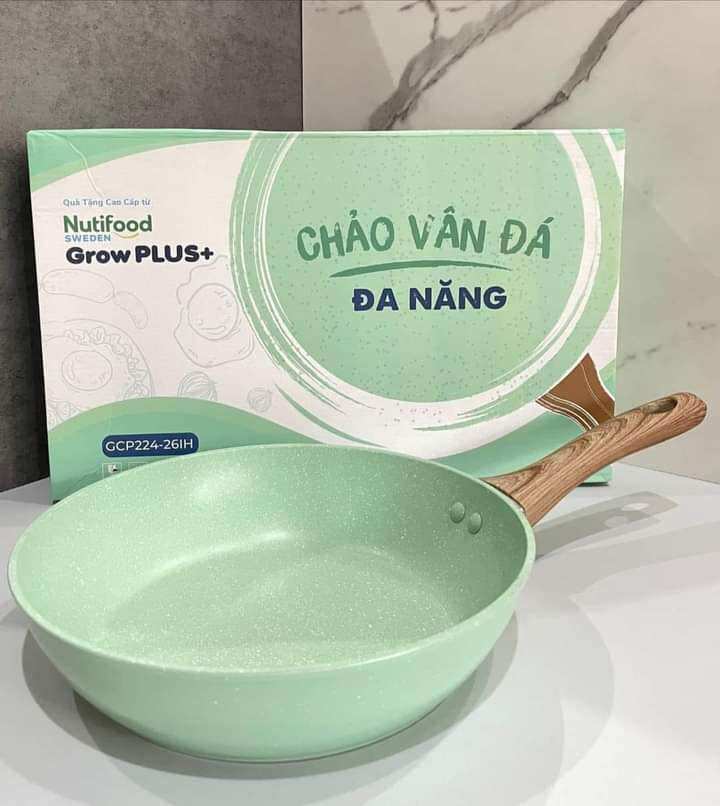 Chảo vân đá green cook 26cm