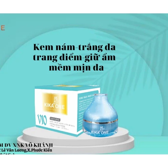 KEM KIKA ONE NÁM - TRẮNG DA - TRANG ĐIỂM - GIỮ ẨM - MỀM MỊN DA 24G