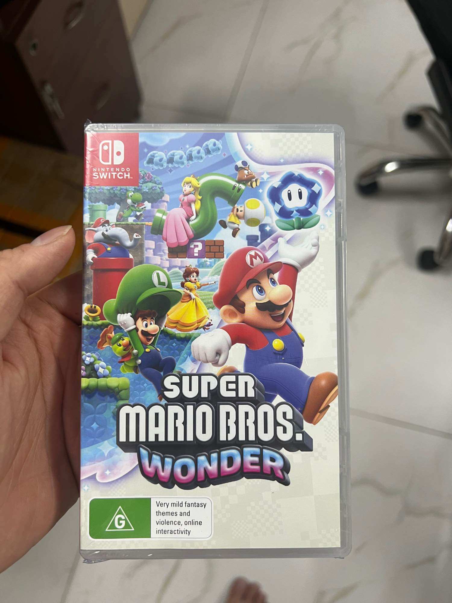 Băng chơi game Nintendo Switch: Super Mario Bros Wonder