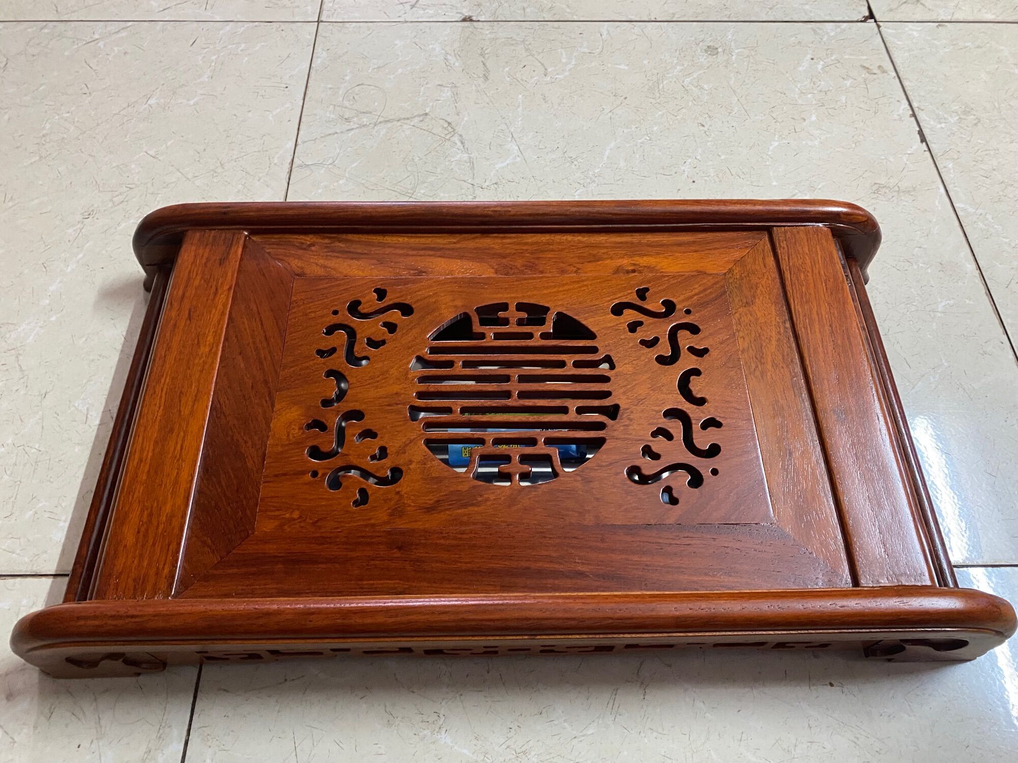 Khay trà phòng khách gỗ hương hàng cao cấp ( nhiều mẫu )