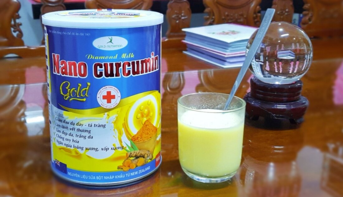Combo 3 hộp sữa nghệ Nano curcumin 900gr