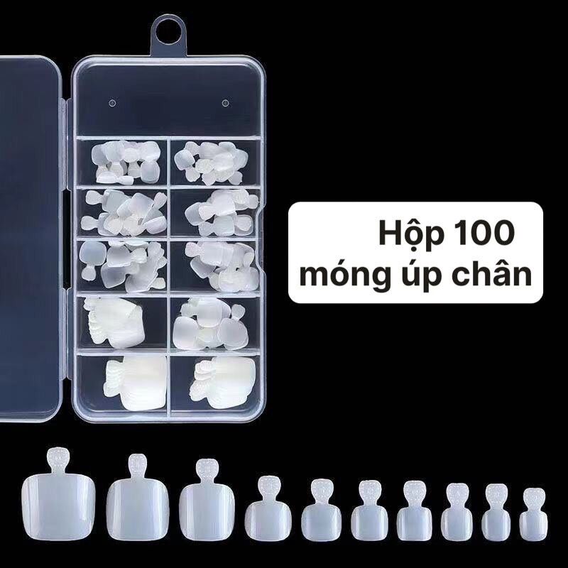 Hộp 100 móng chân up