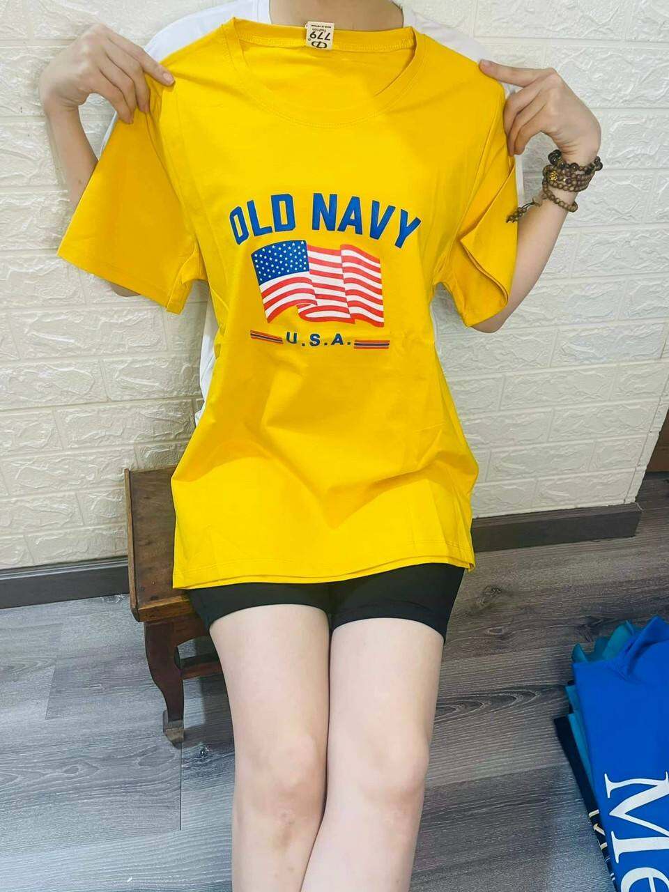 Áo thun nữ (Chất thun thái) mẫu 10 màu vàng