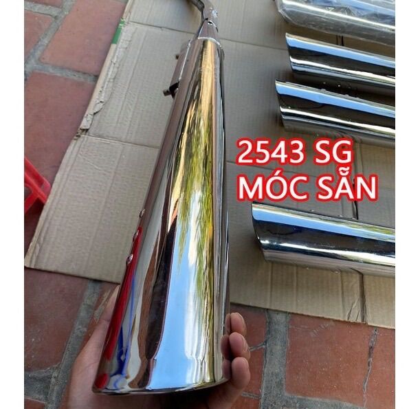 Pô 2543 Êm lắp xe dream, wave nhỏ