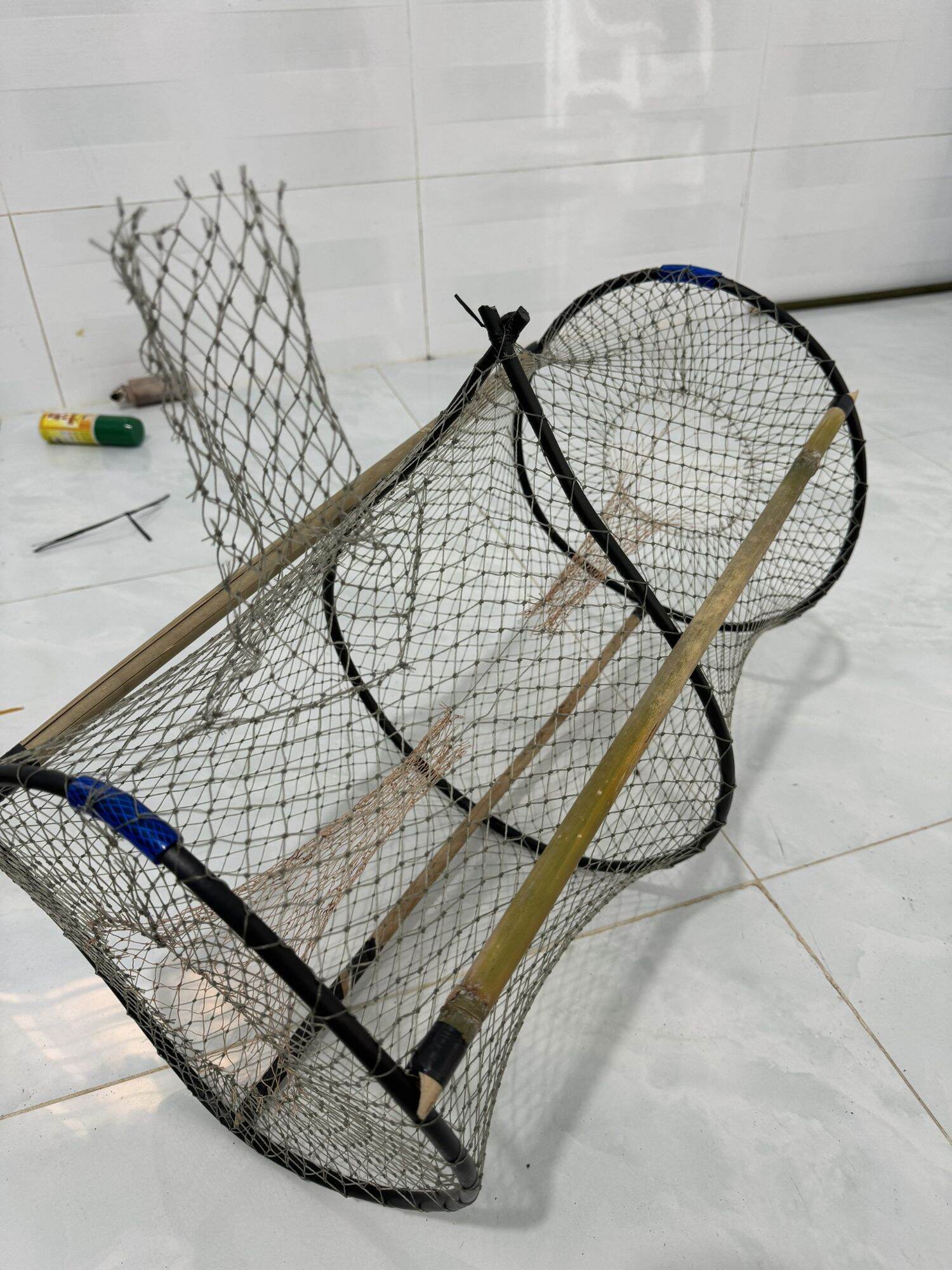combo 10c lờ cá cải tiến có túi đổ