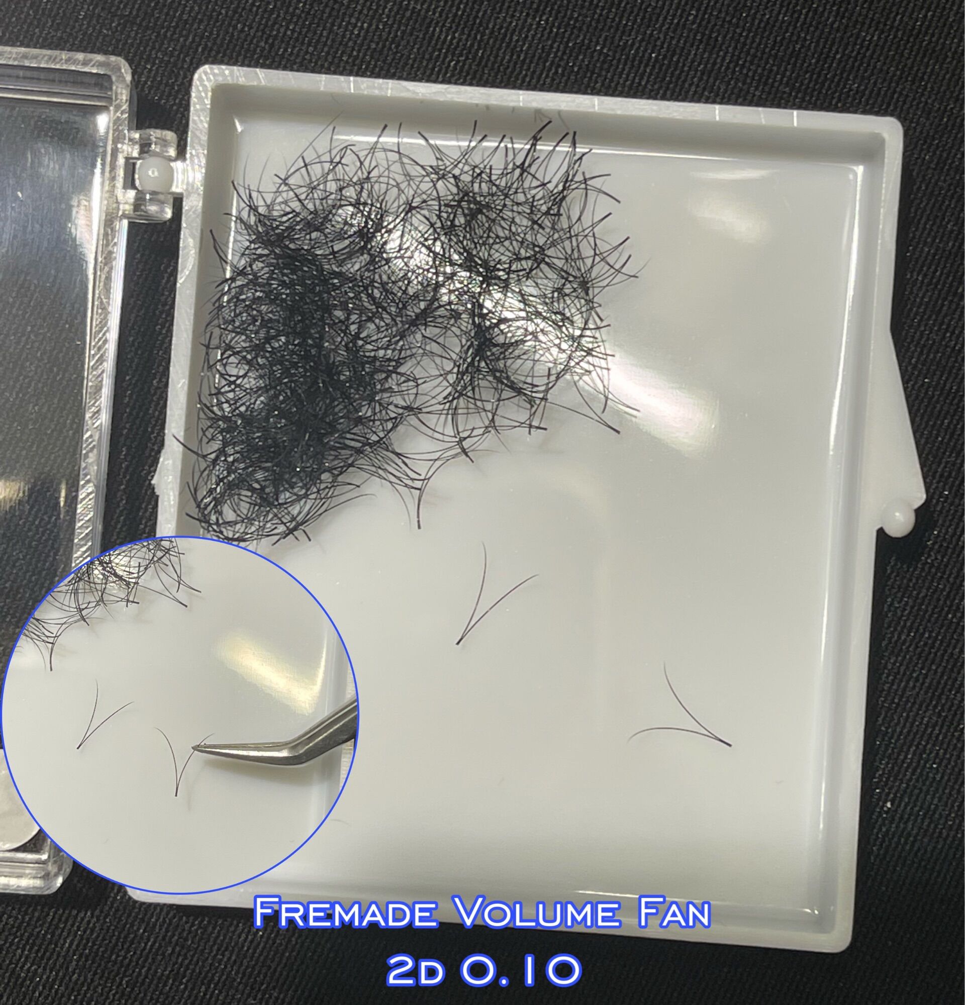 Fan 2d - lông mi fan volume 2d 0.10 trang eyelash, nối mi thiên thần, volume
