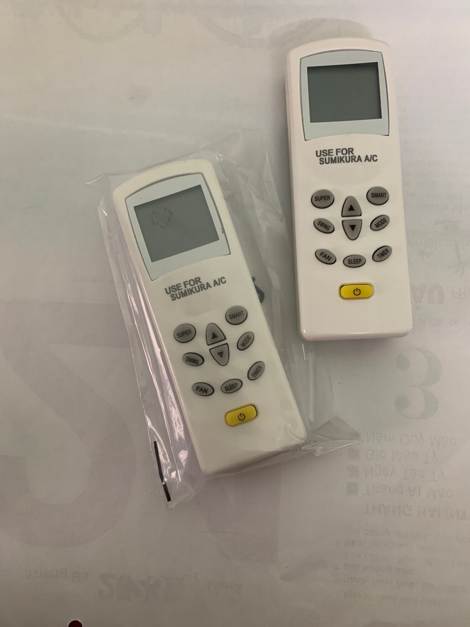 Remote máy lạnh Sunikura - Điều khiển điều hoà Sumikura