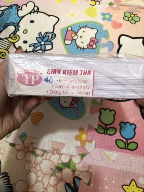 [HCM]Giấy kiểm tra lốc 200 tờ