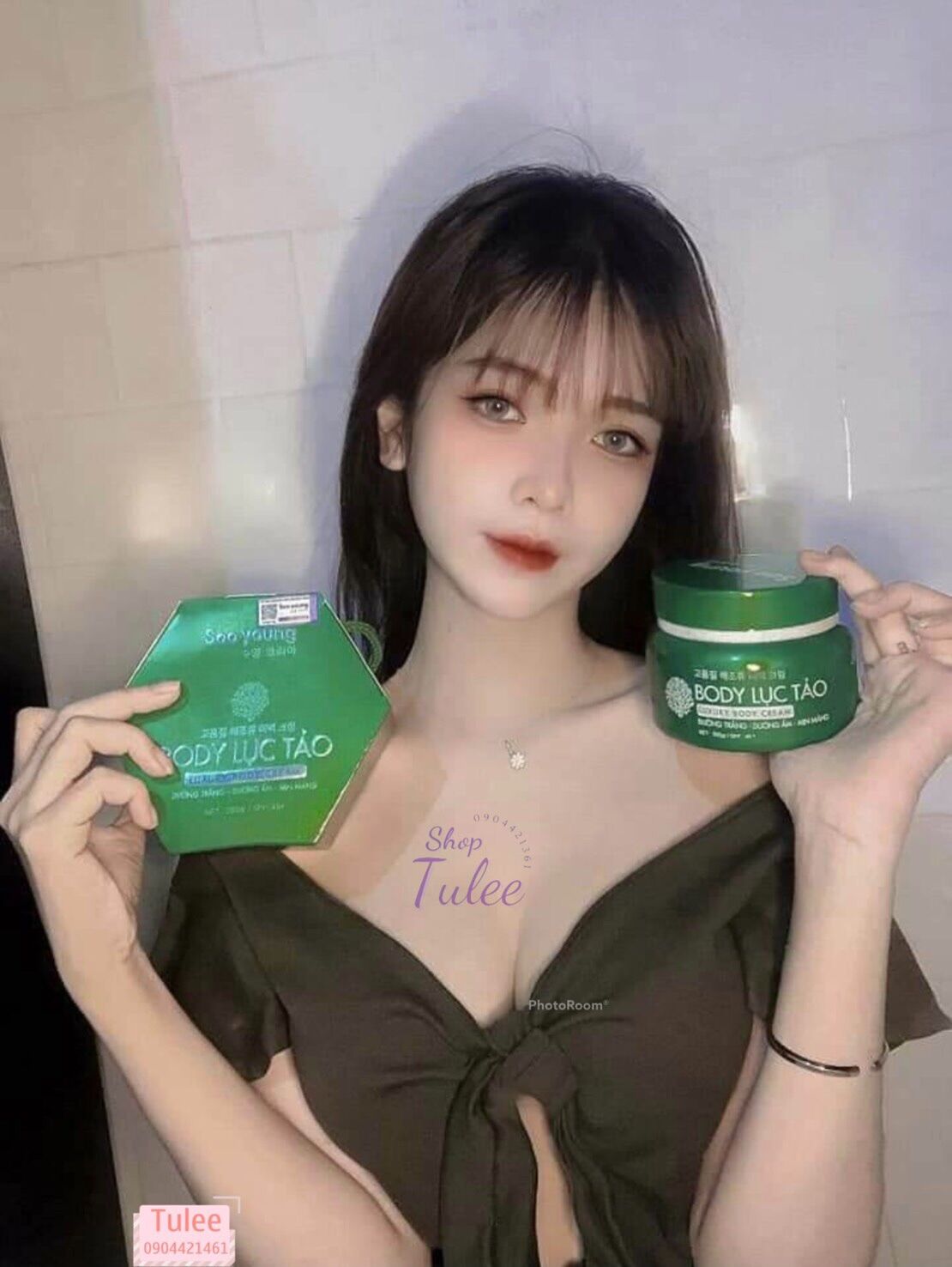 KEM BODY LỤC TẢO SOO YOUNG 250GR
