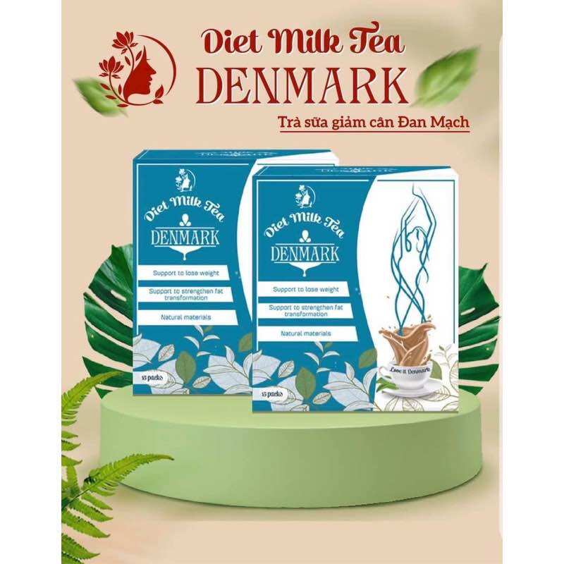 💚COMBO 💚 (3 HỘP)TRÀ SỮA GIẢM CÂN ĐAN MẠCH🇩🇰