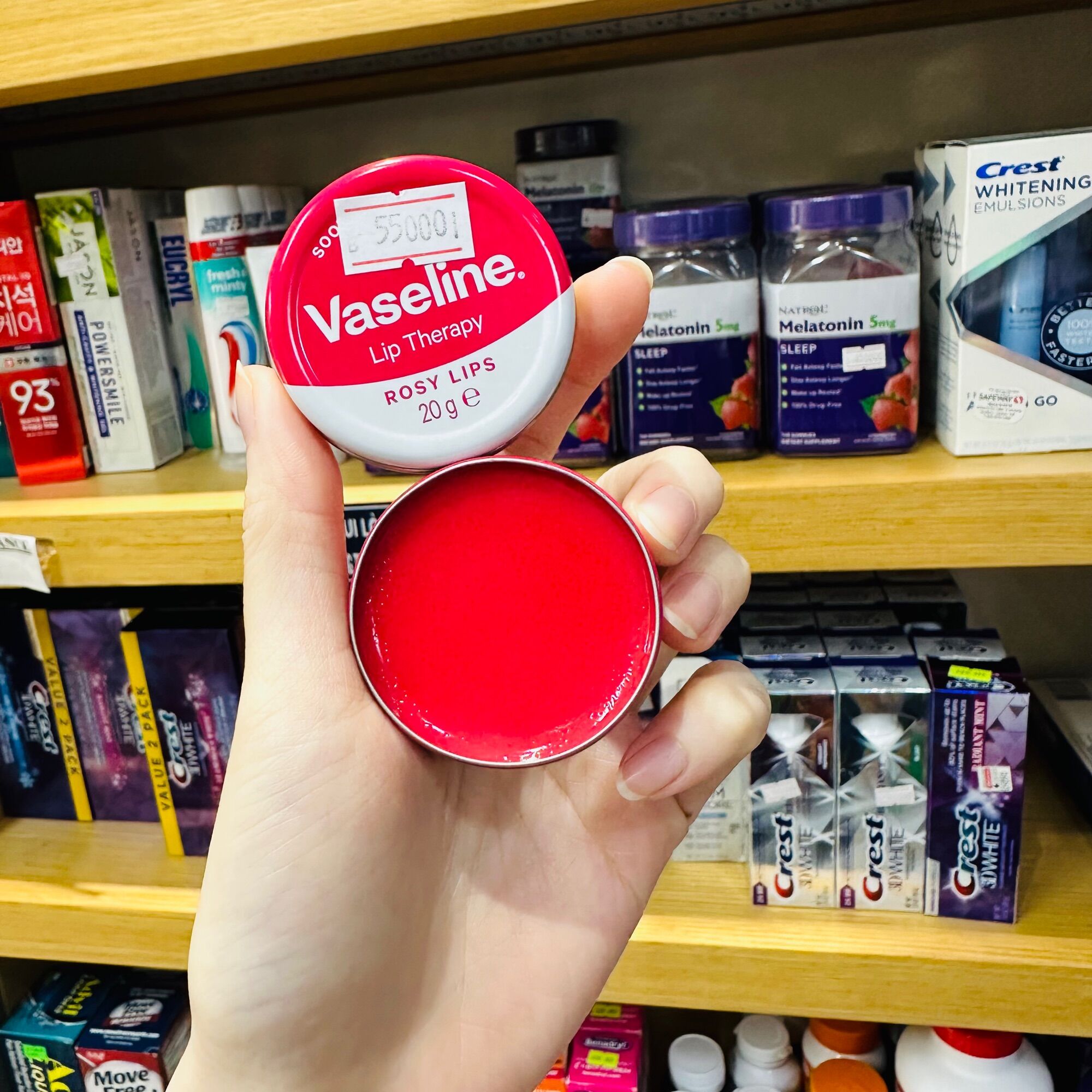 [BẢN UK] Son dưỡng Vaseline Lip Therapy ROSY LIPS 20g
