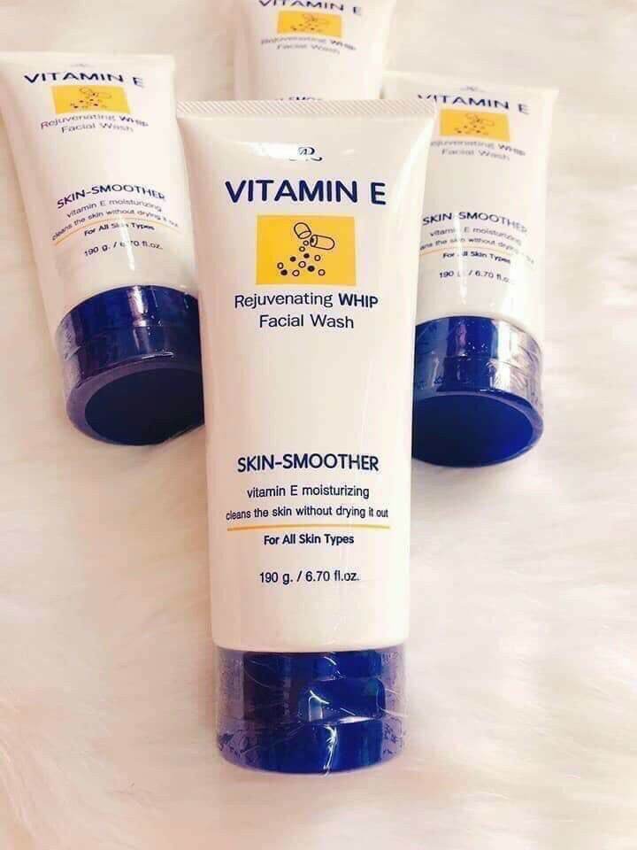 [HCM]Sua rua mat Vitamin E thái lan mọi loại da