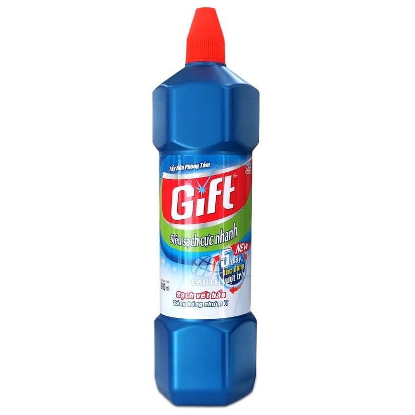 Tẩy rửa phòng tắm siêu sạch GIFT 900ml