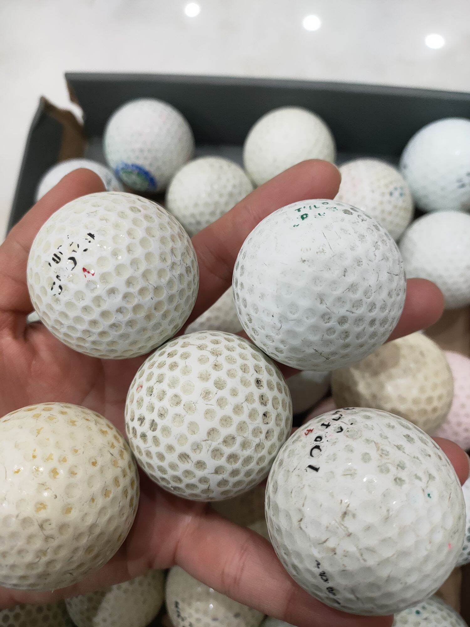 10 Bóng tập golf