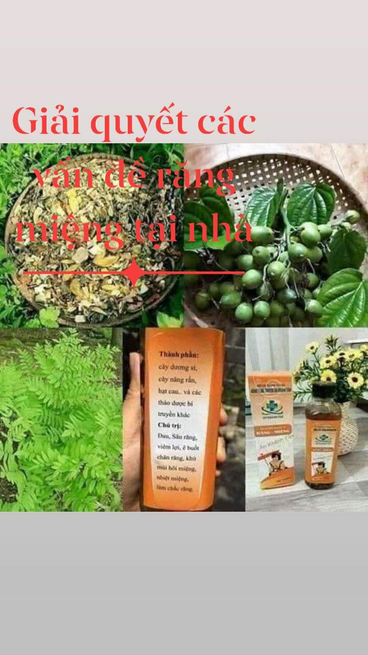 Sản phẩm Răng miệng An Khánh Tâm
