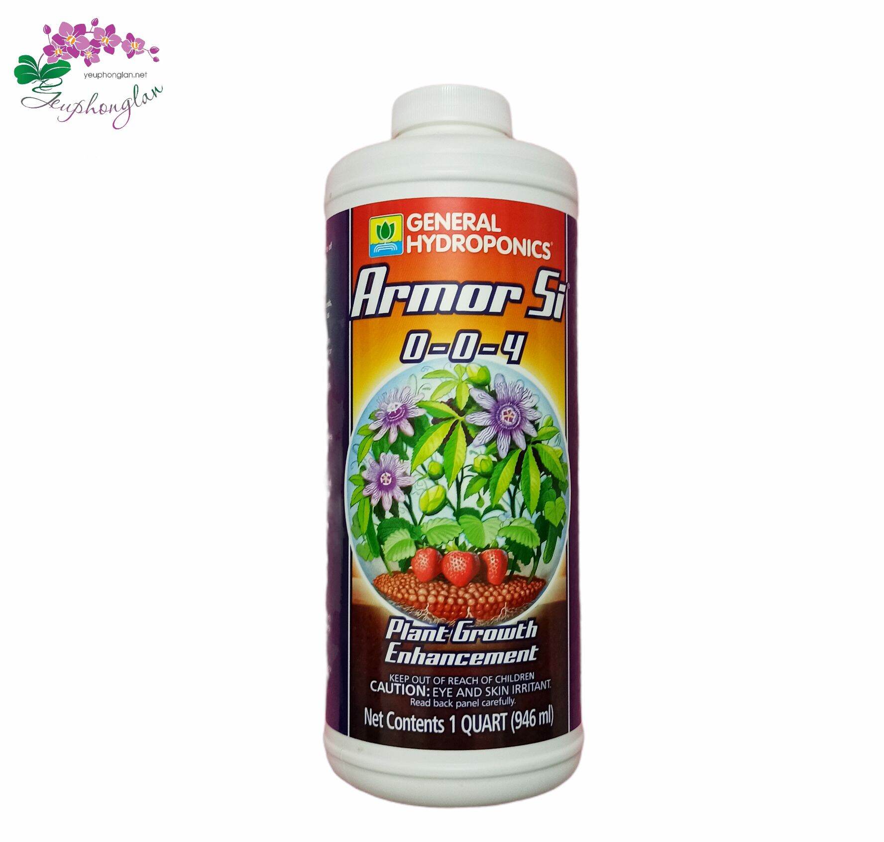 Phân bón Armor Si 0-0-4 Nhập khẩu Mỹ chai 946ml