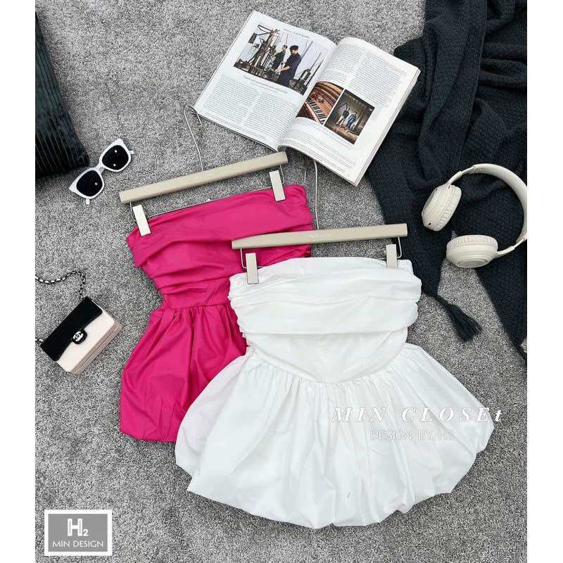 ÁO PEPLUM KHÔNG TAY BÍ A250