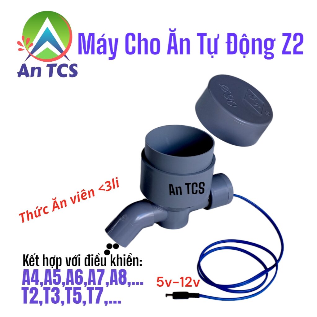 Máy Cho Cá Ăn Tự Động wifi Z2-A8 An TCS