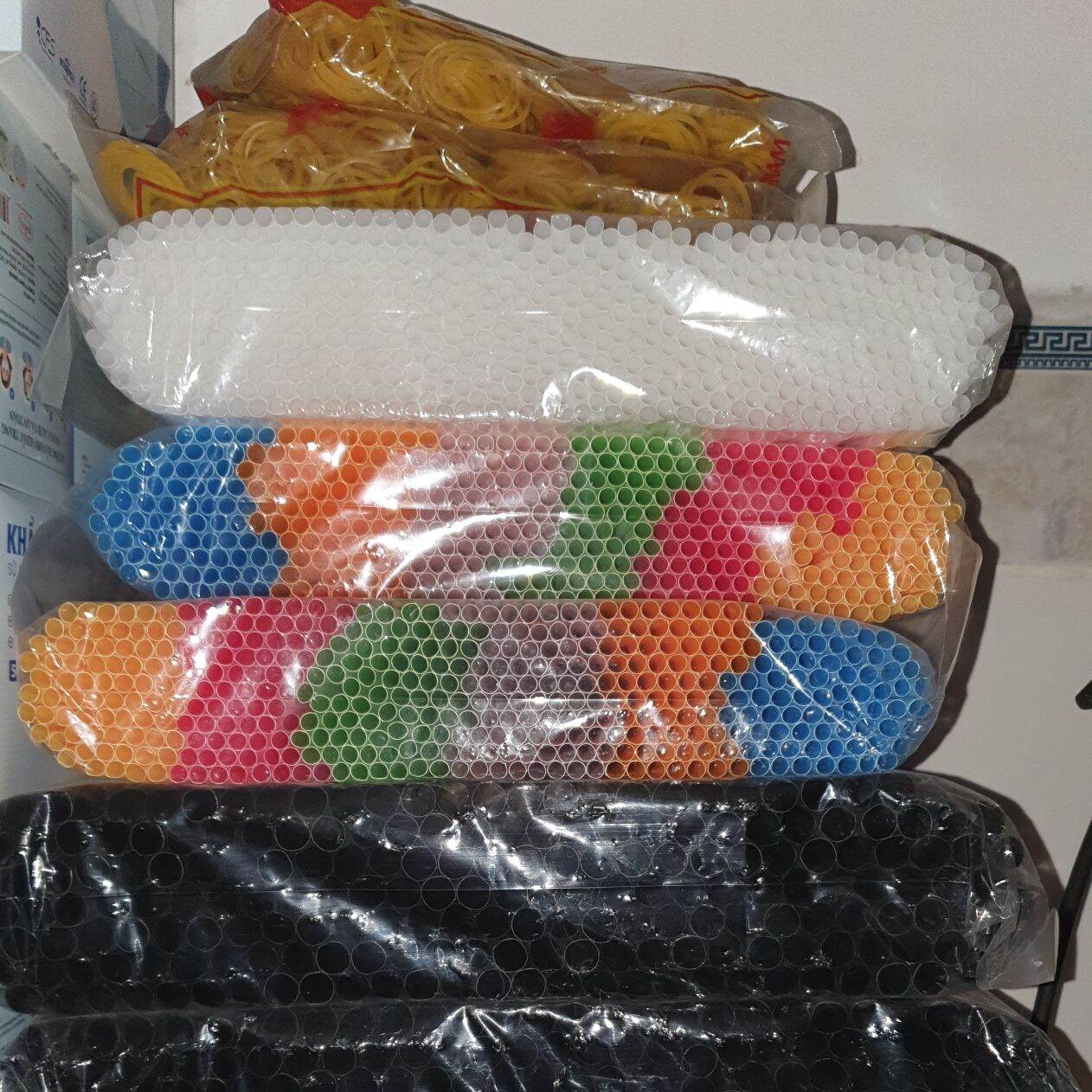 [HCM]Ống hút cafe, nước mía, nước ép bịch 500g