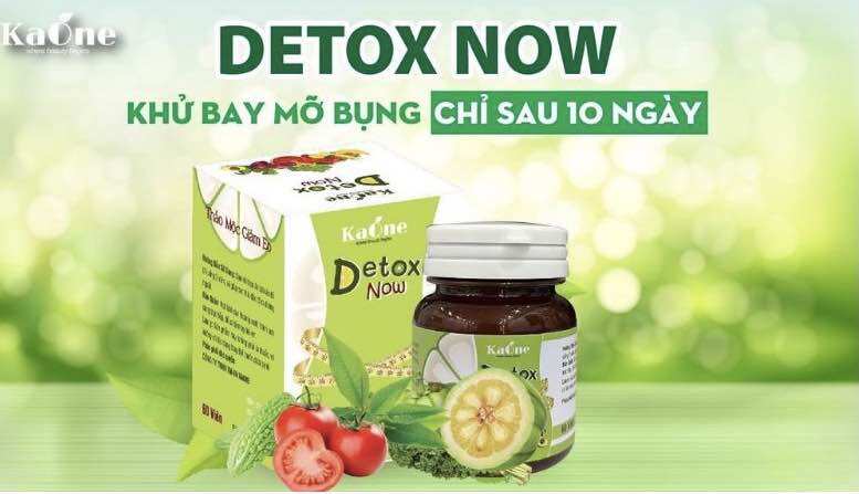 Detox Now Rau Củ thải mỡ, giảm mỡ đùi, giảm mỡ bắp tay , giảm mỡ bụng sau sinh