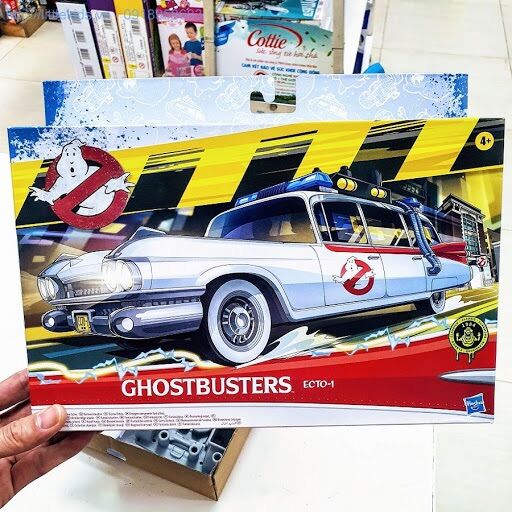 Mô Hình Lắp Ghép Xe Cadillac Ghostbusters (Biệt đội săn ma)