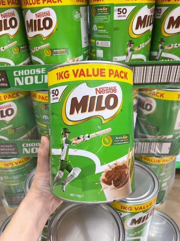 2 Hộp Milo Nestle Activ - Go 1kg Của Úc - Date 10 2024