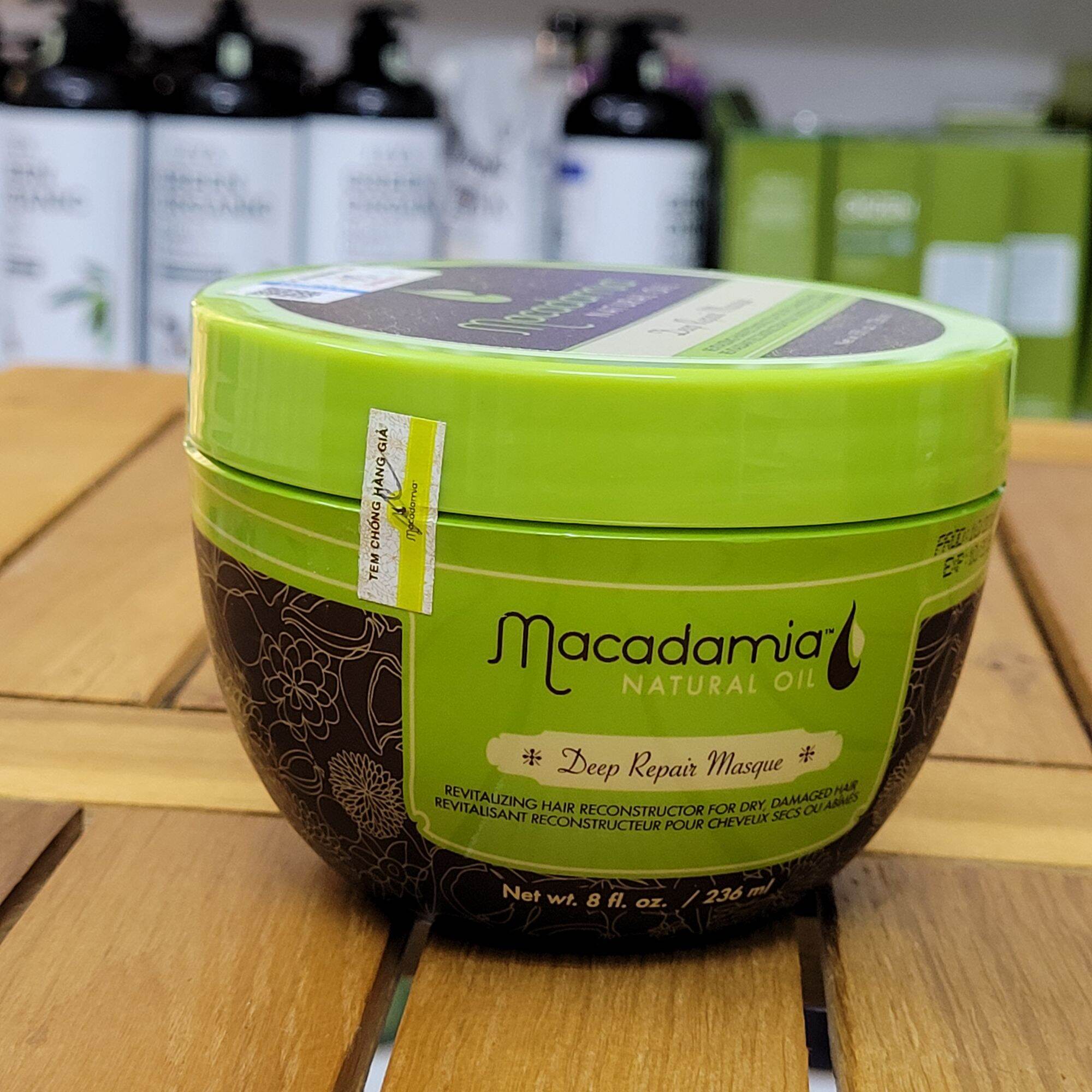 Dầu hấp ủ phục hồi tóc Macadamia deep repair masque 236ml - 470ml