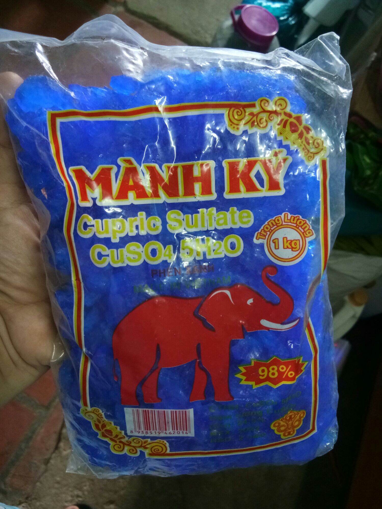 Phèn xanh xử lý ao nuôi loại tốt