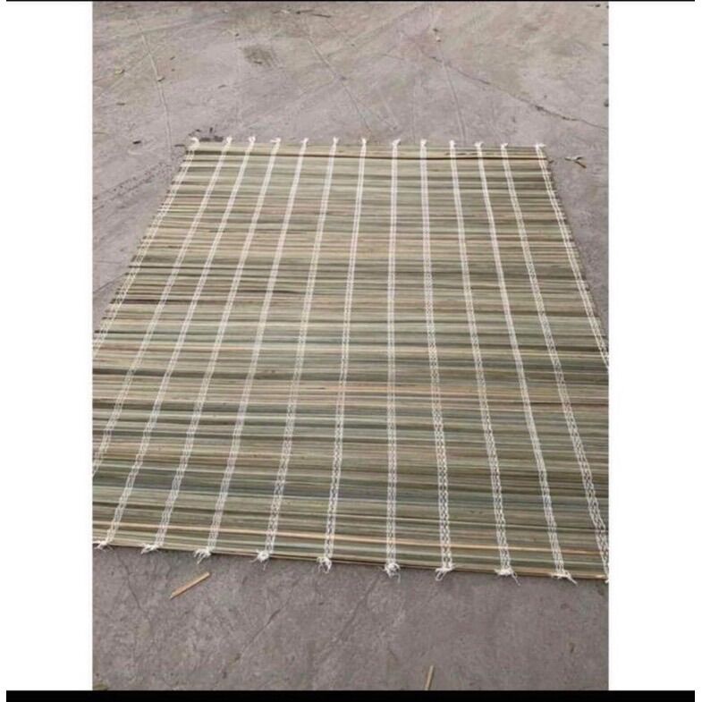 Mành cọ , Mành trắng Trang trí tết 1,5mx1,8m