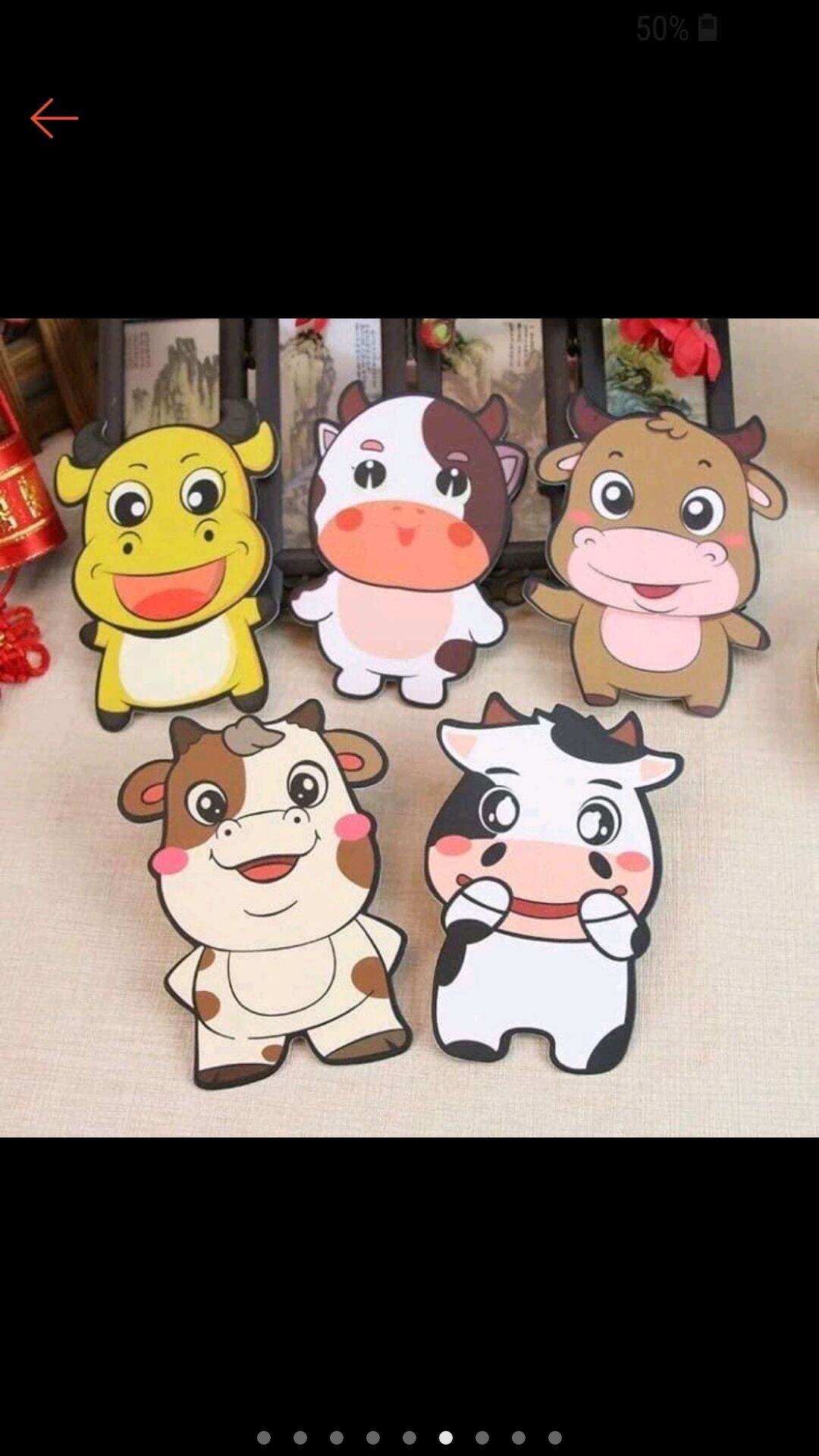 Lốc 10 bao lì xì chibi cute (giao hình ngẫu nhiên)