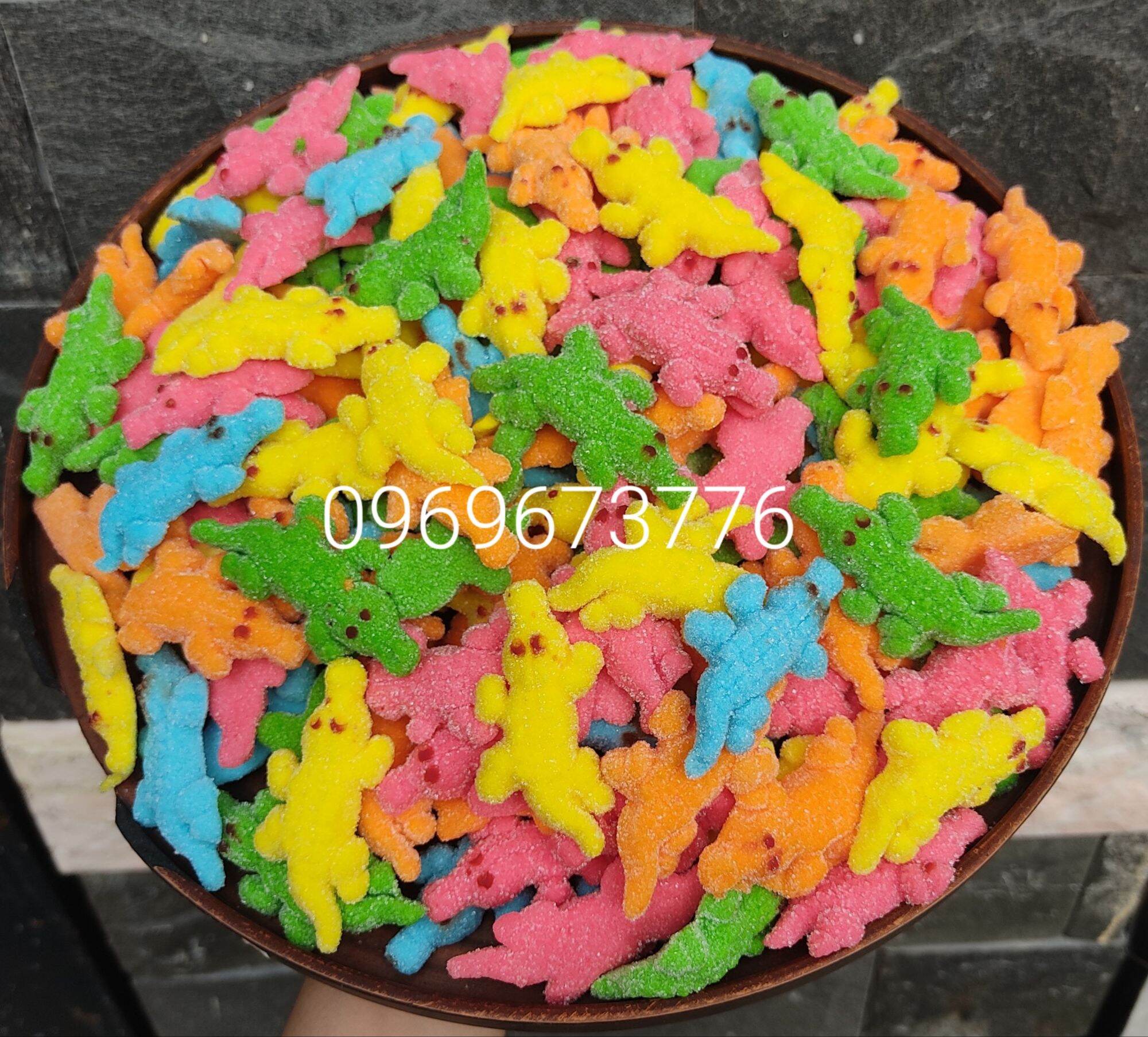 Kẹo dẻo cá sấu 250g/500g/1kg - bánh kẹo - đồ ăn vặt