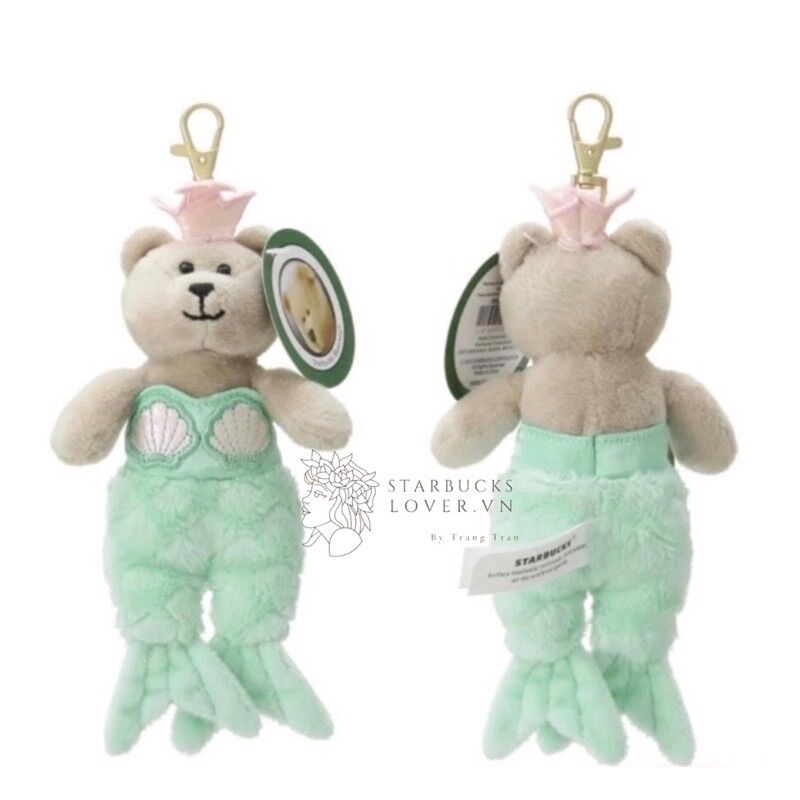 |chính hãng| gấu bông siren starbucks kỉ niệm 50th