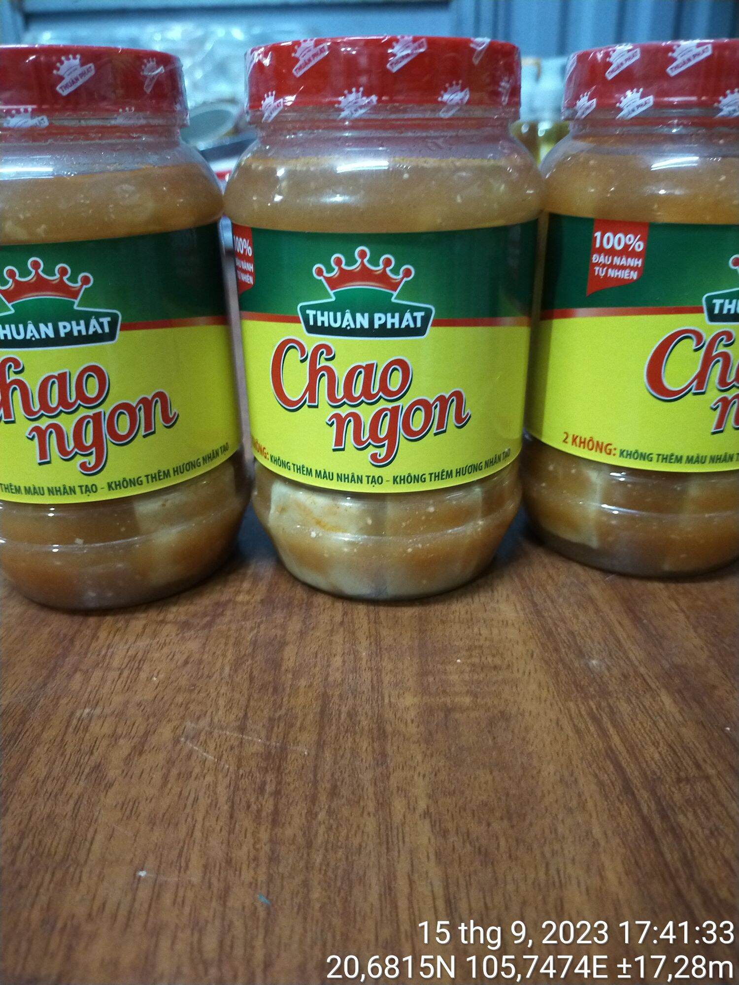 Chao Ngon Thuận Phát hũ 510g