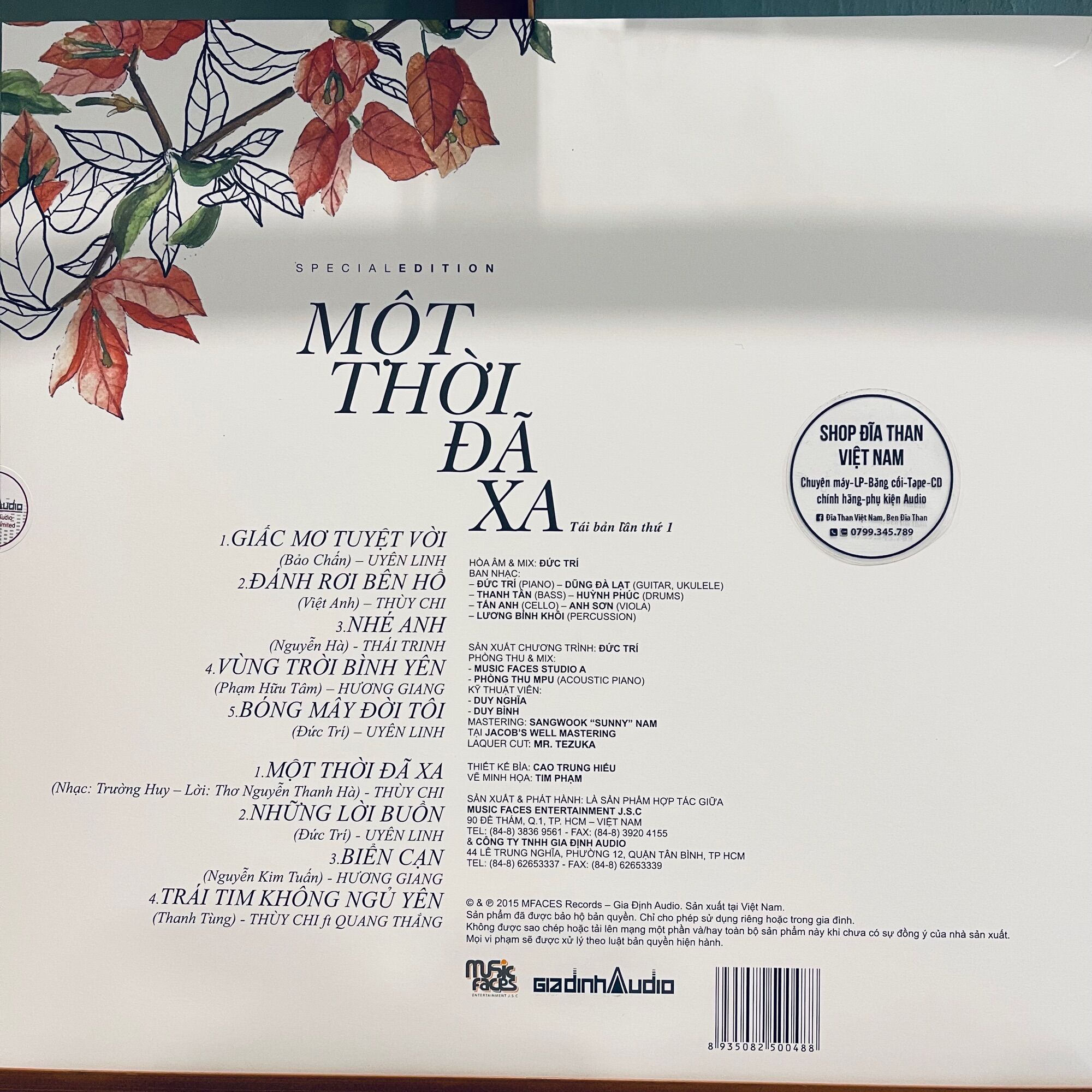 Đĩa than Một Thời Đã Xa , nguyên seal chính hãng Vinyl LP
