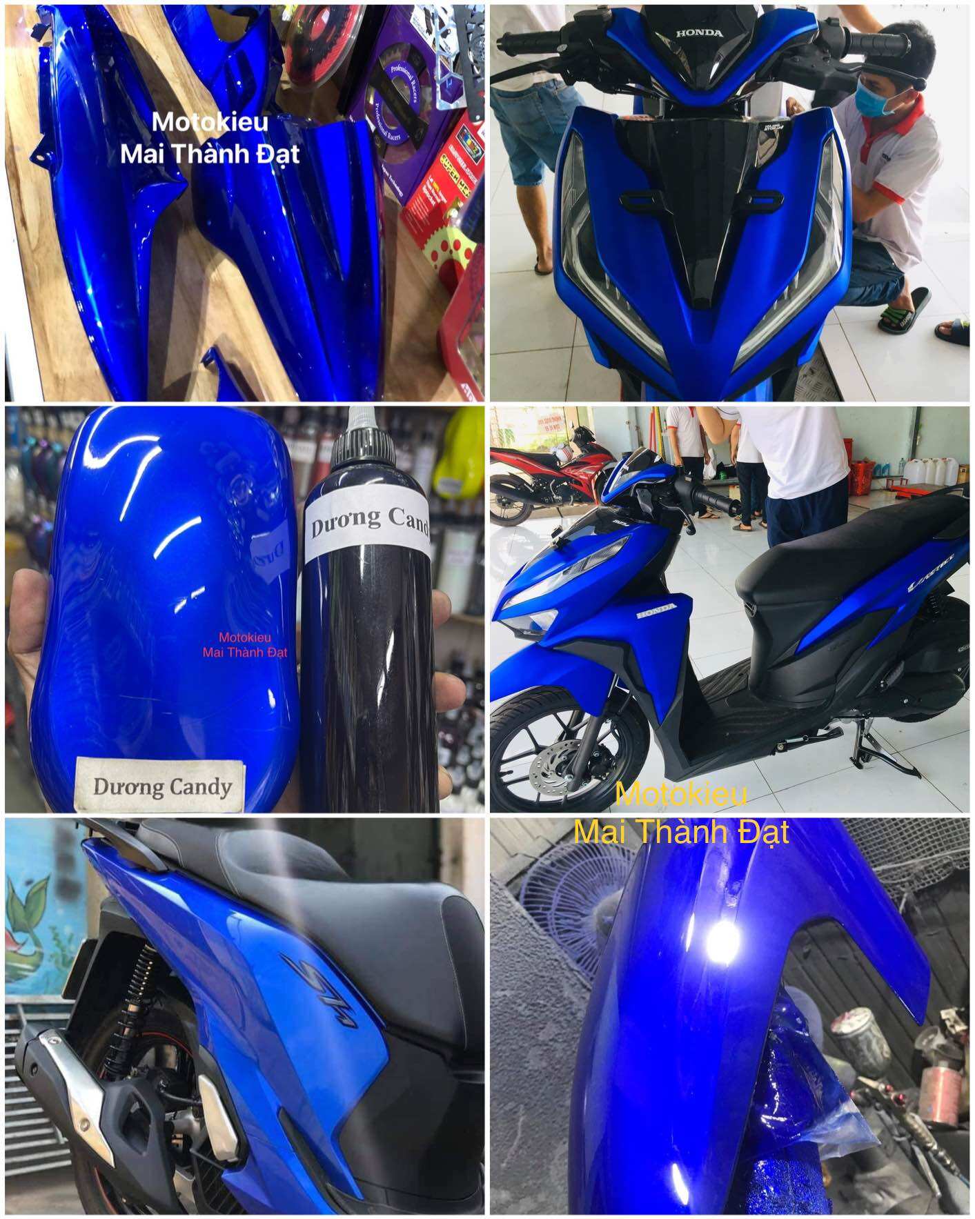 Sơn Màu Dương Candy 1K ( Phủ Bóng ) ( Sơn oto - Xe Máy ) Đóng gói tuỳ chọn