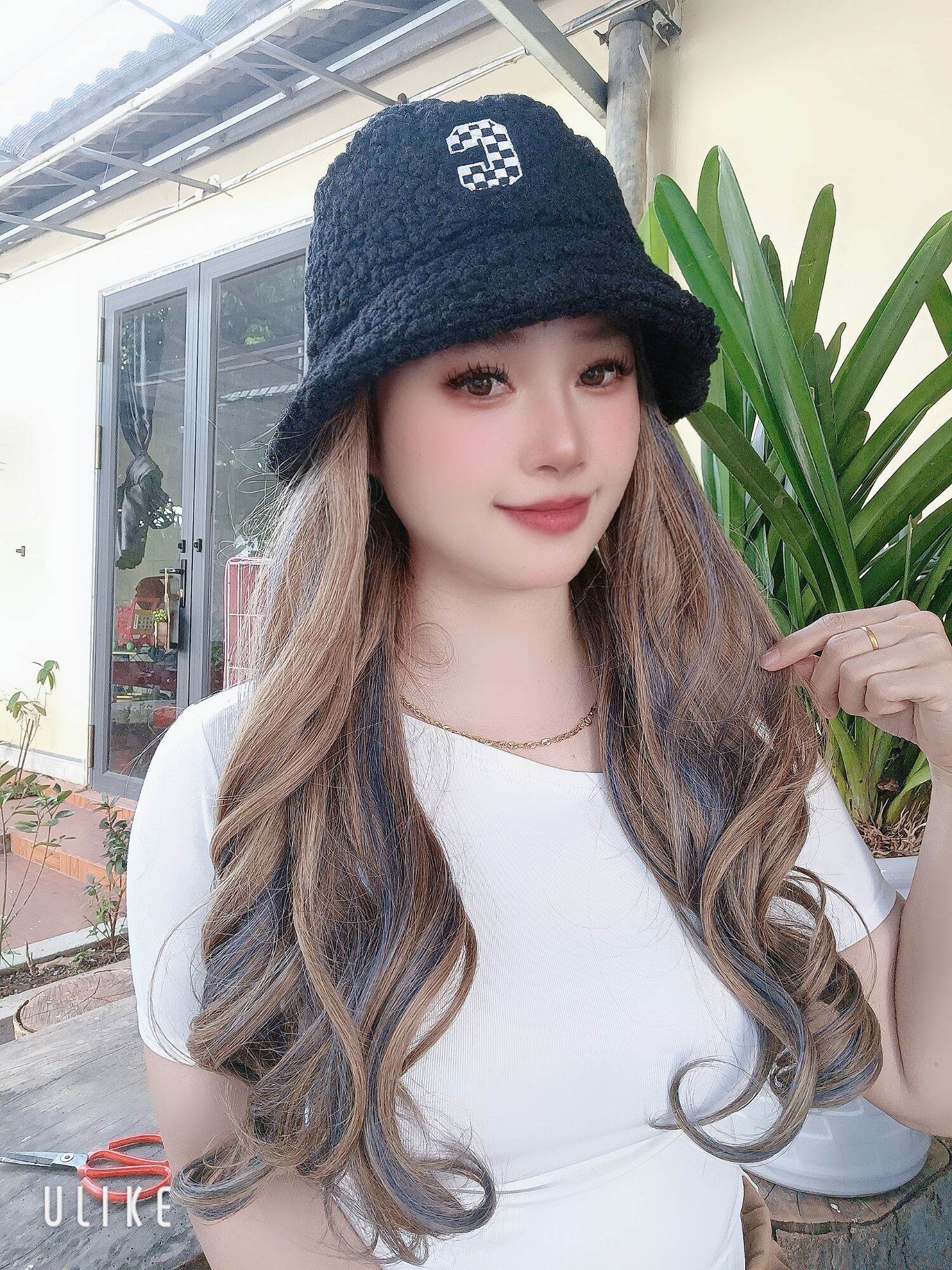 Tóc giả mũ kiểu mới