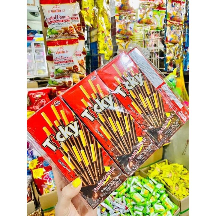 Bánh que ticky Thái Lan đủ vị