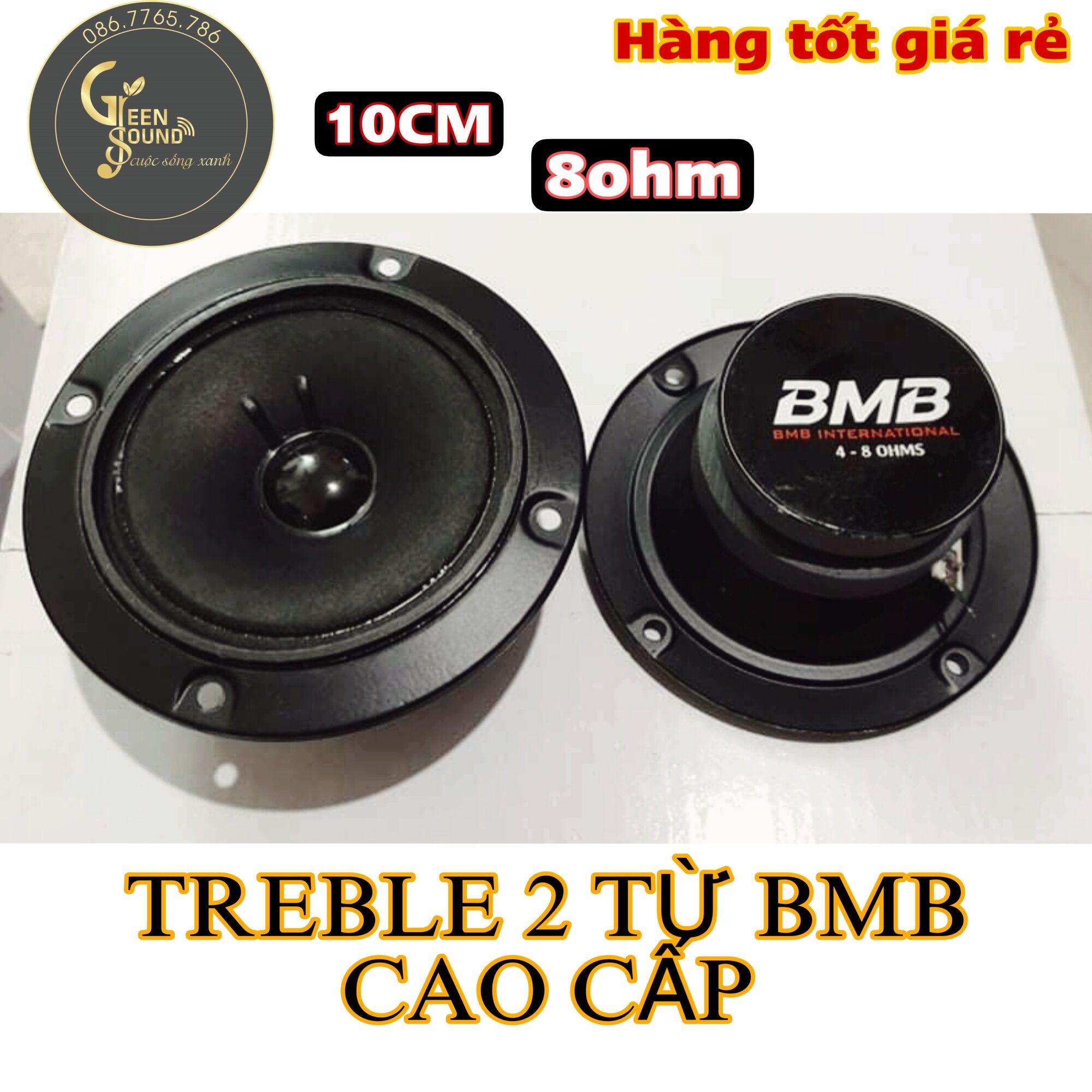 2 LOA TREBLE 2 TỪ BMB NHẬP KHẨU KÈM TỤ 250V