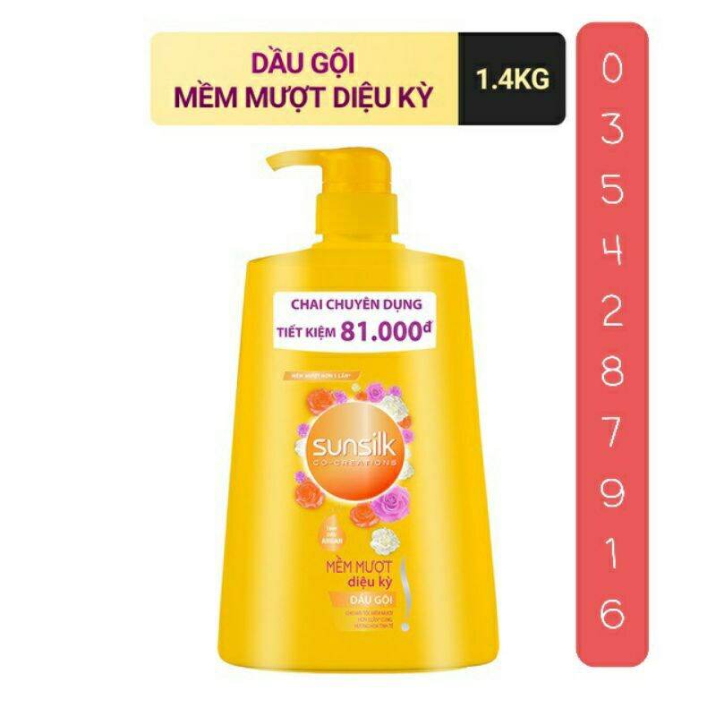 Dầu gội SUNSILK 1,4kg