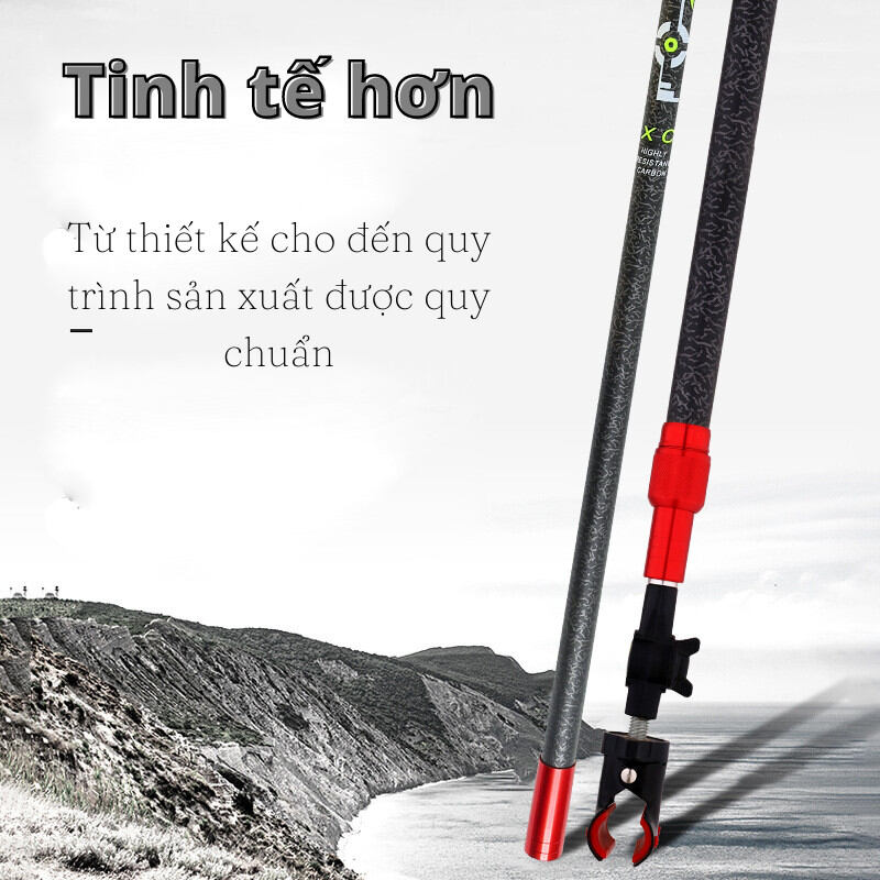 Giác Cần Chống Gió Dài 2 m1 Cacbon Cao Cấp